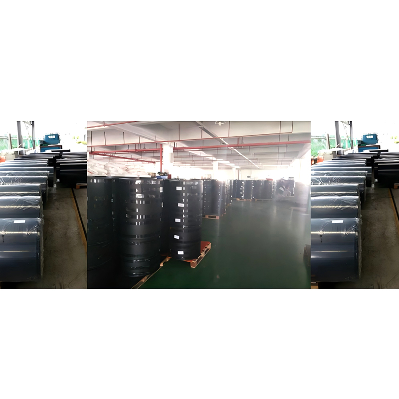 Rouleaux de feuilles de plastique cannelées antidérapantes en PP pour la protection des sols des chantiers de construction