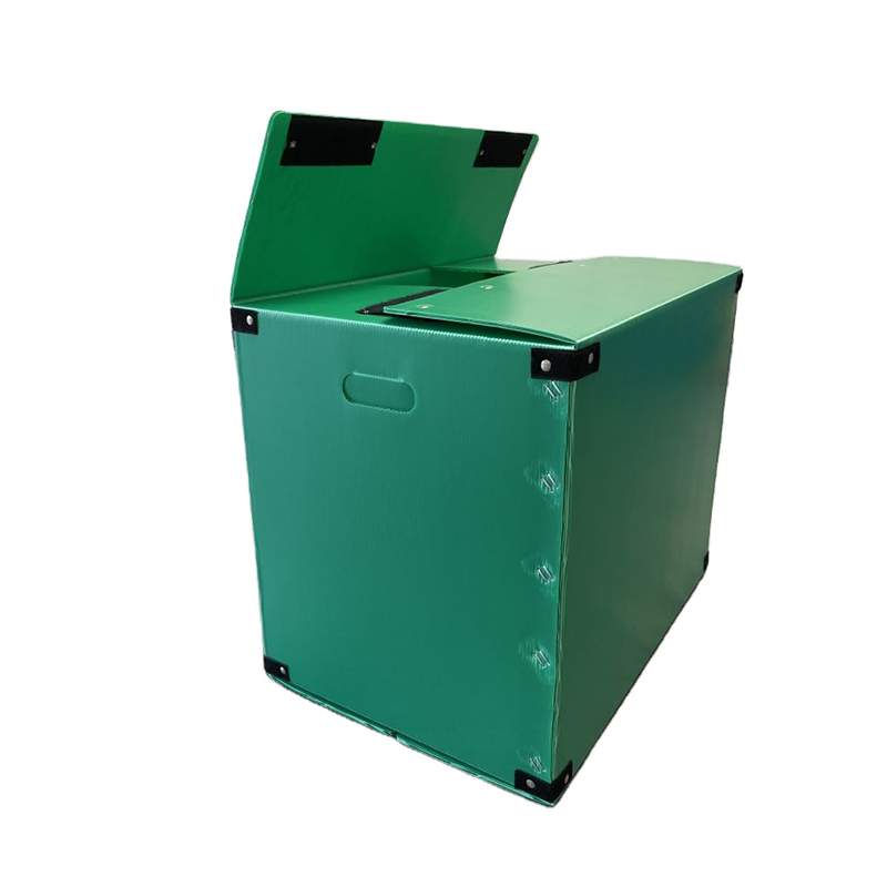 Boîte à retournement réutilisable en plastique ondulé PP
