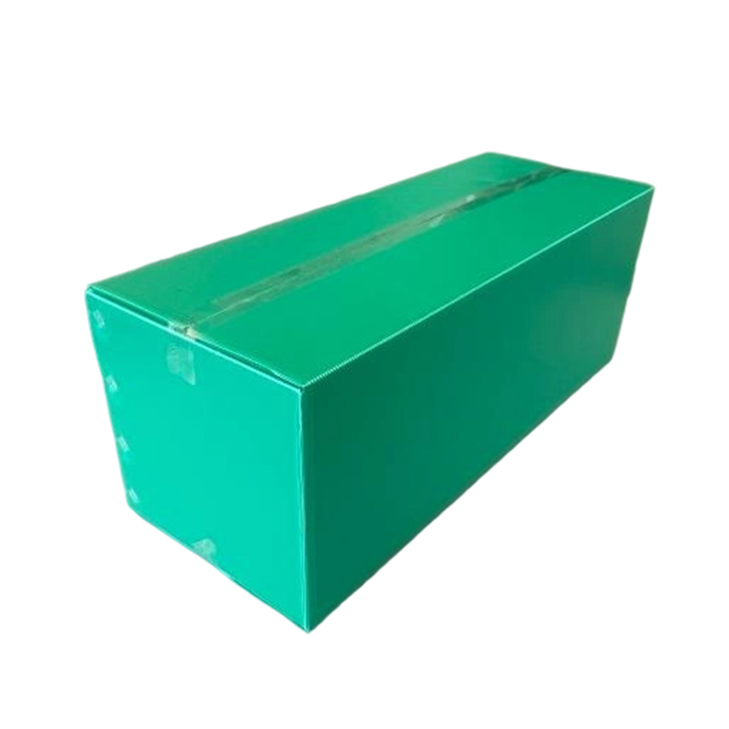 Boîte en carton creux ondulé PP empilable et imperméable