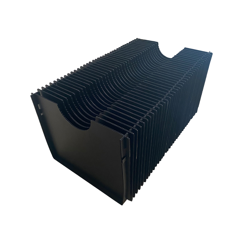 Conteneur compartimenté en carton creux PP ESD avec séparateur de grille