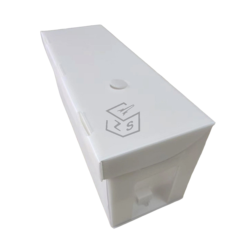 Boîte à noix d'abeille pliable et imperméable en plastique ondulé