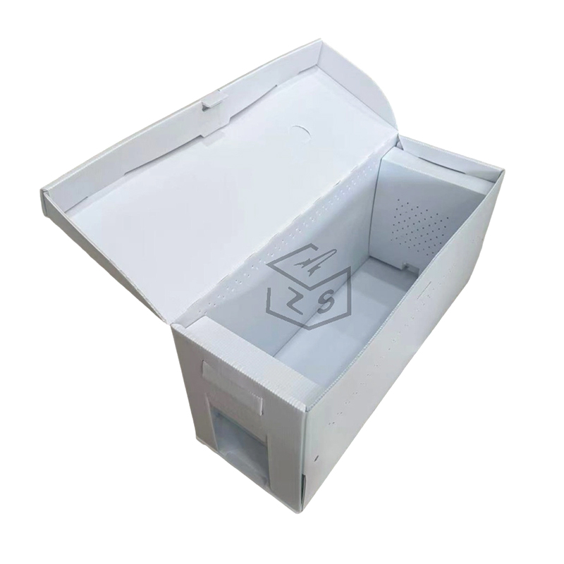 Boîte à noix d'abeille pliable et imperméable en plastique ondulé