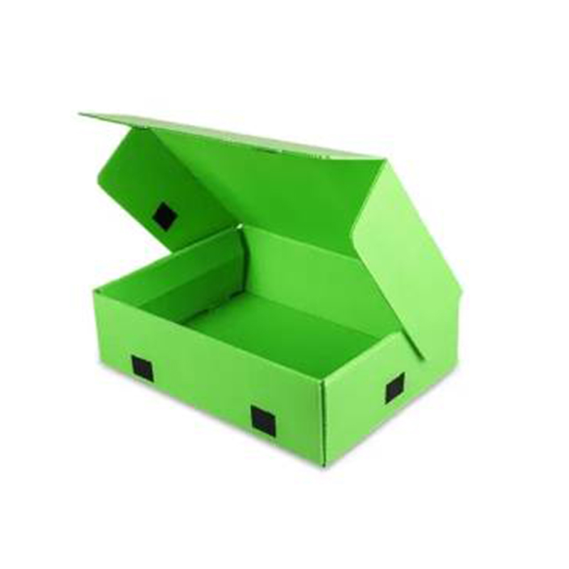 Boîte d'expédition en plastique ondulé PP étanche et antichoc