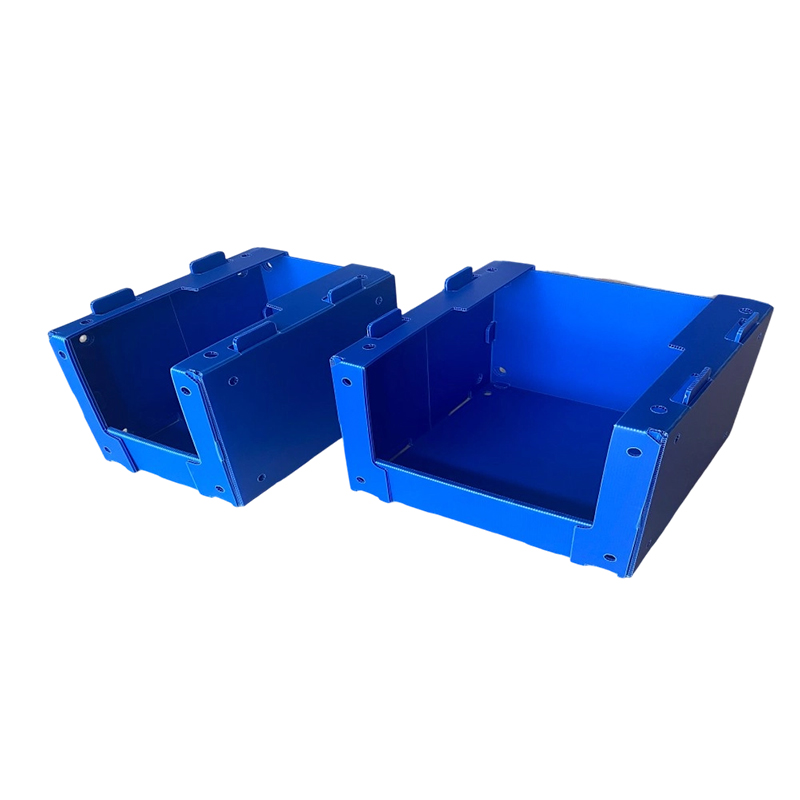 Bacs de cueillette en plastique ondulé robuste