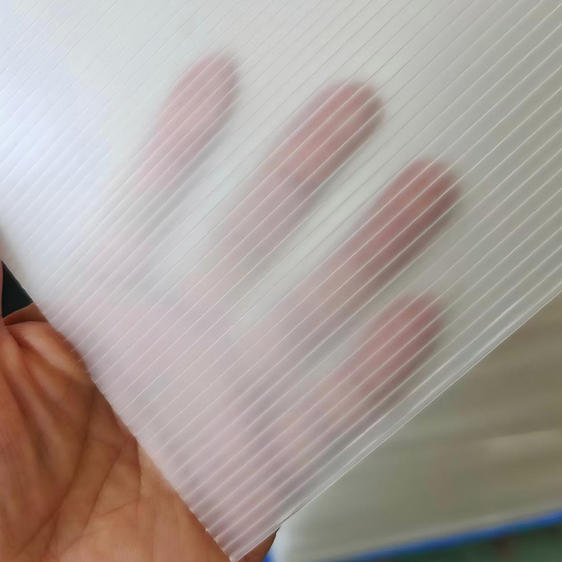 Feuille creuse PP de couleur résistante à l'usure et résistante aux intempéries