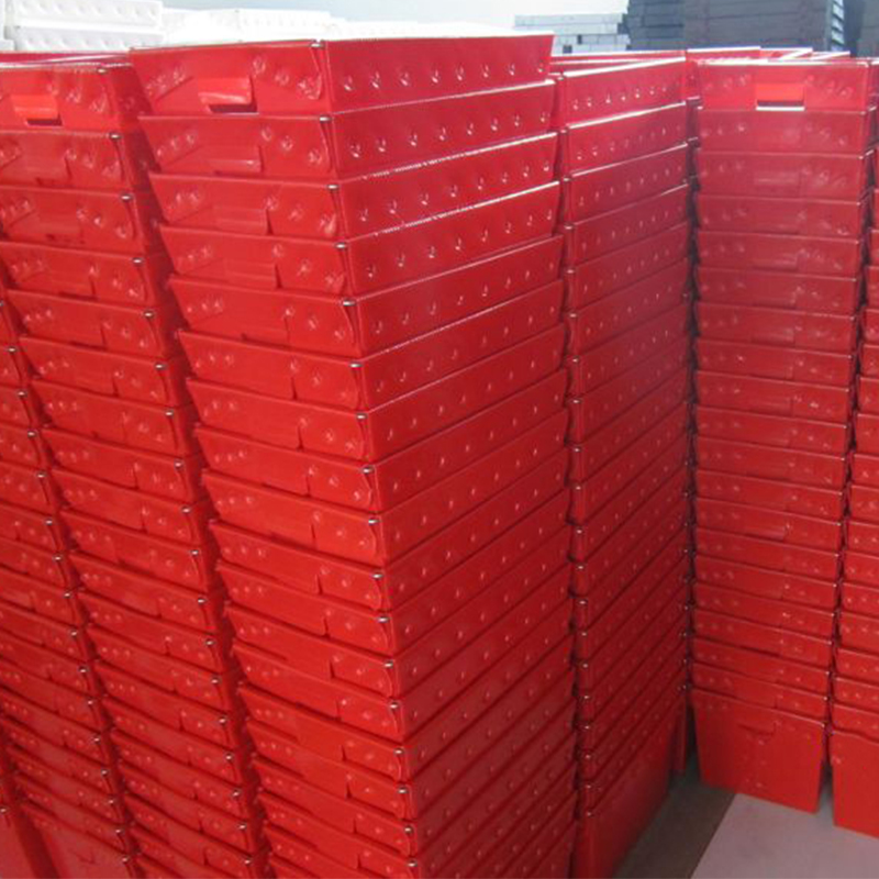 Conteneur postal en plastique ondulé recyclable