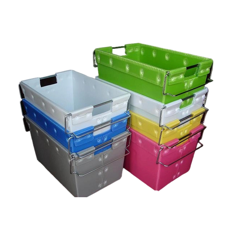 Sacs postaux empilables en plastique ondulé